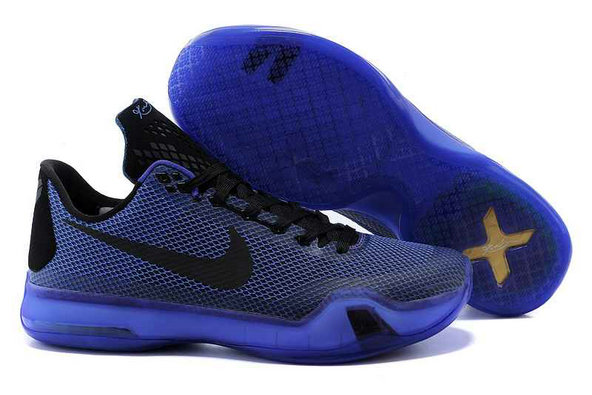 Cheap Nike Kobe X (10) Elite Blue Black
